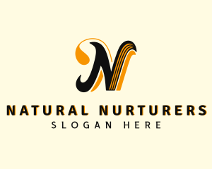 Lifestyle Brand Letter N logo design