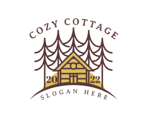 Sunset Cottage Forest logo design