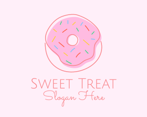 Sprinkled Donut Pastry  logo