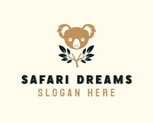 Koala Animal Safari logo design