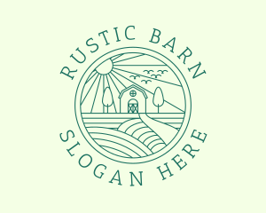 Barn Sunshine Farm  logo design