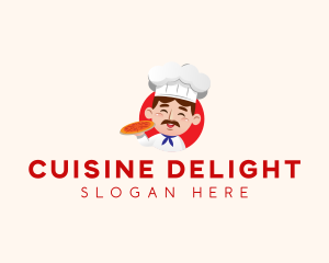 Pizza Chef Restaurant logo design