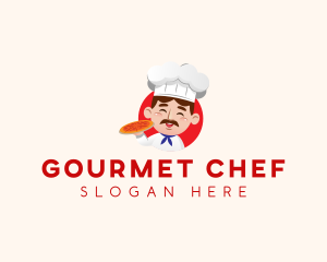 Pizza Chef Restaurant logo design