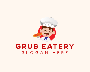 Pizza Chef Restaurant logo design