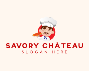 Pizza Chef Restaurant logo design