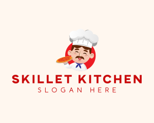 Pizza Chef Restaurant logo design