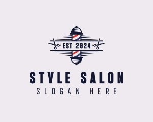 Shears Barber Haircut logo