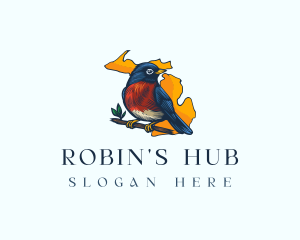 Bird Branch Robin logo