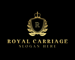 Luxury Royal Shield logo design