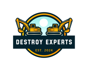 Excavator Demolition Machine logo