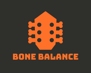 Guitar Music Bones logo