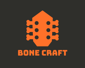 Guitar Music Bones logo