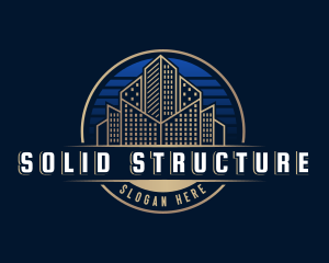 Architect Building Structure logo design