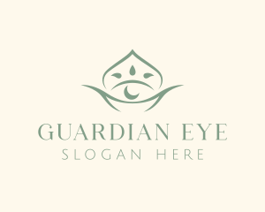 Mystical Eye Moon logo design