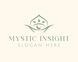 Mystical Eye Moon logo design