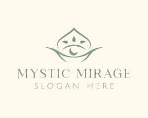 Mystical Eye Moon logo design