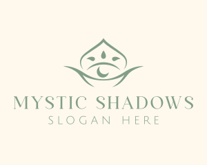 Mystical Eye Moon logo design