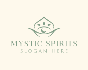 Mystical Eye Moon logo design