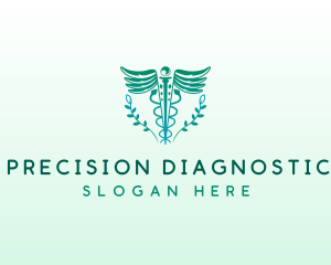 Caduceus Diagnostic Clinic logo design