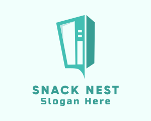 Vending Machine Chat logo design