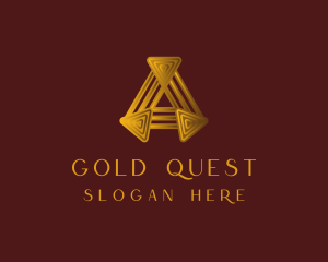 Luxury Gold Jewelry logo design