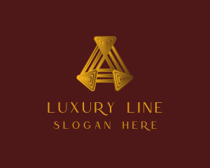 Luxury Gold Jewelry logo design