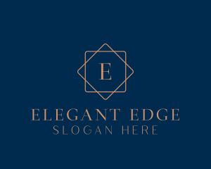 Classy Polygon Event Organizer logo design