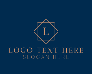 Letter - Classy Polygon Event Organizer logo design