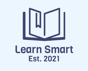 E-Learning Book logo design