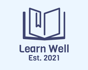 E-Learning Book logo design