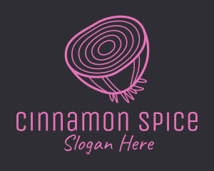 Onion Slice Rings logo design