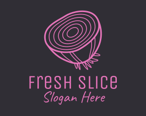 Onion Slice Rings logo design