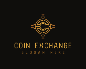 Coin Currency Cryptography logo