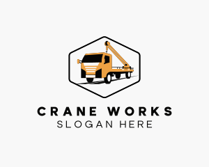 Crane Tow Truck logo
