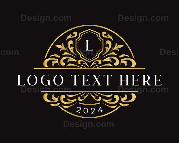 Luxury Floral Ornament Logo