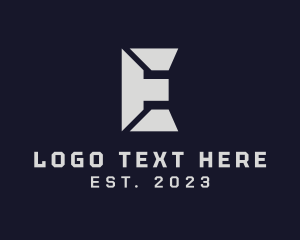 Masculine Industrial Letter E Company logo