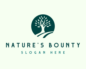 Tree Nature Leaf logo design