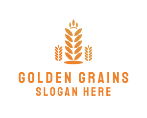 Rice Grain Farm logo design