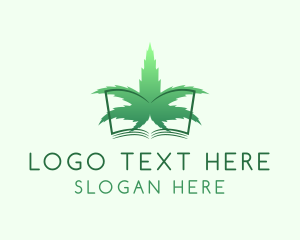 Green Marijuana Book logo