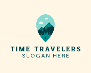 Mountain Travel Navigator logo design