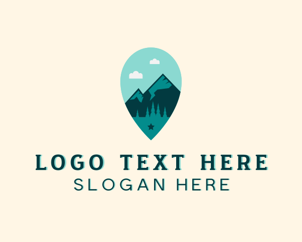 Travel Blogger logo example 1