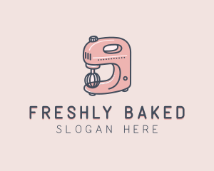 Baking Stand Mixer logo design