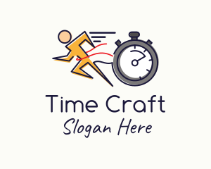 Runner Sprint Stopwatch Timer logo