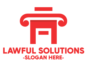 Red Legal House logo