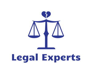 Divorce Lawyer Scales logo