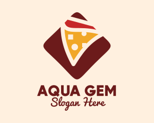 Pizzeria Pizza Box logo design