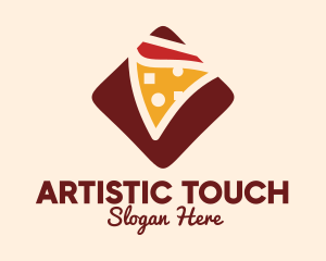 Pizzeria Pizza Box logo design