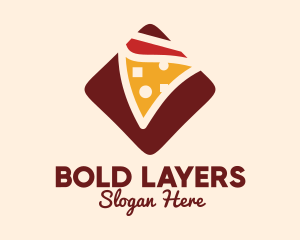 Pizzeria Pizza Box logo design