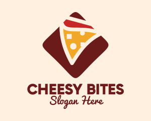 Pizzeria Pizza Box logo design