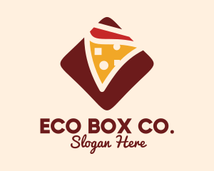 Pizzeria Pizza Box logo design